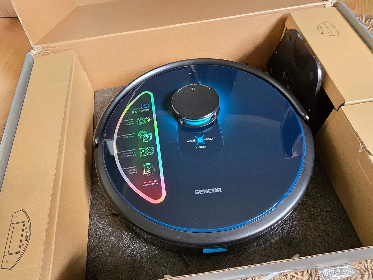 Robotický vysavač Sencor SRV 9250BK v záruce - 4