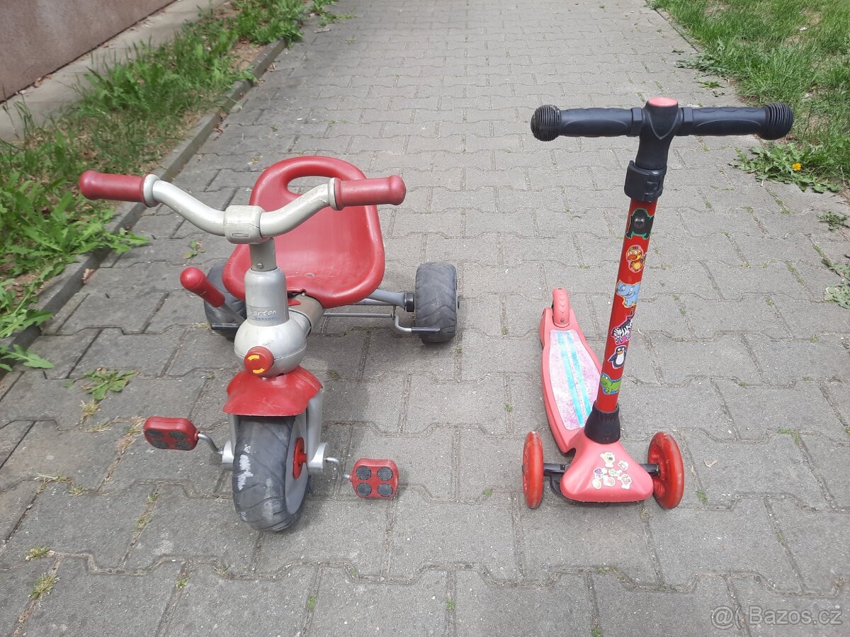 Koloběžka tříkolka Odrážedlo - 4