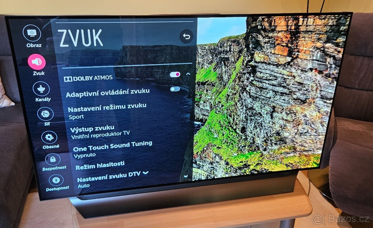 OLED Televize LG 55C8LLA 4K televize 55" Dolby Atmos - 4