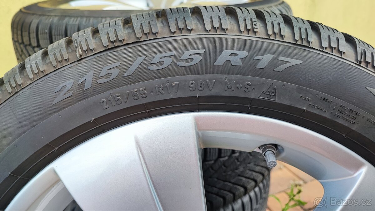 Alu kola Škoda Triton 17 zimní pneu - 4