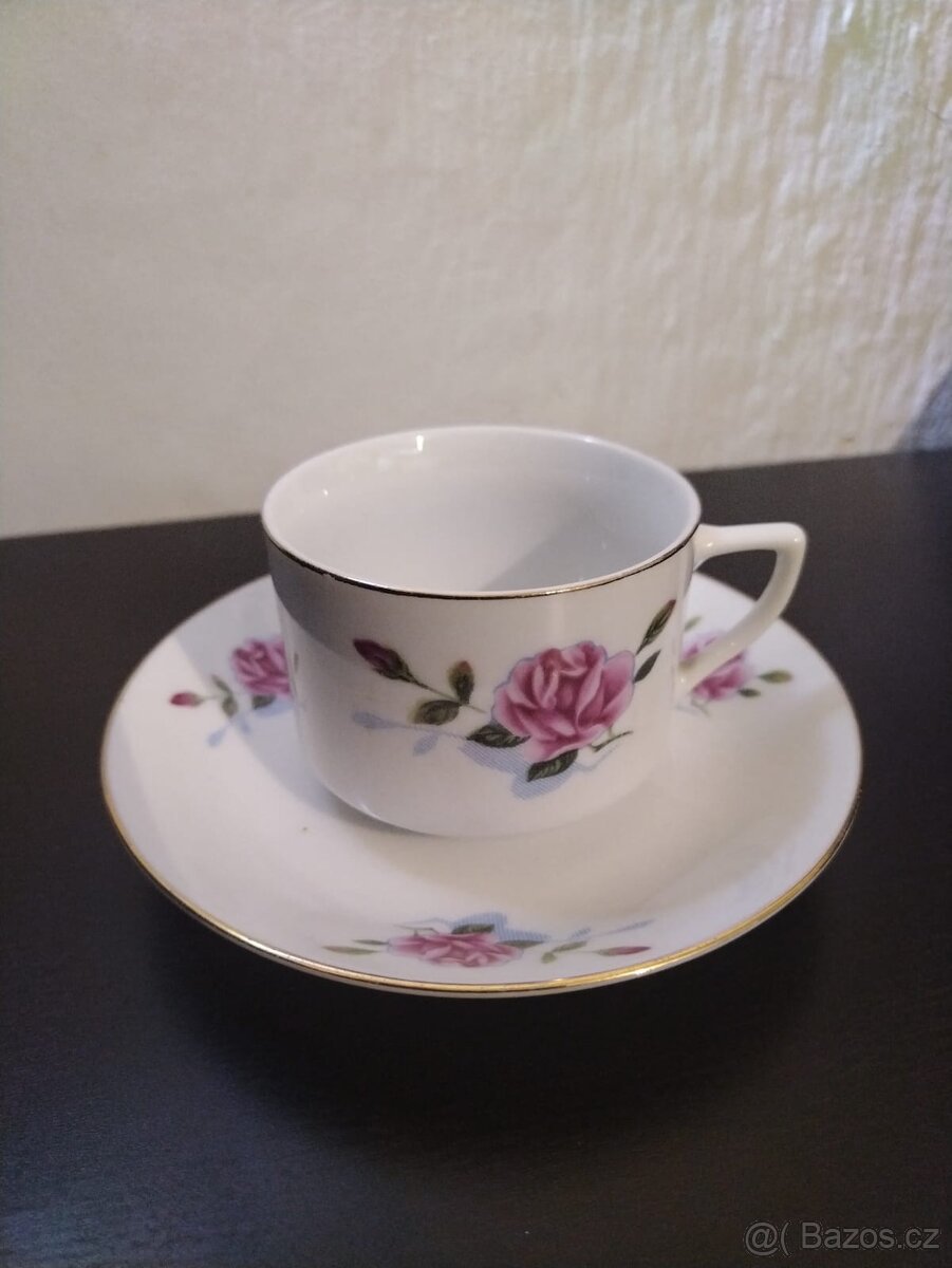 Set hrnečků s podšálky - 4