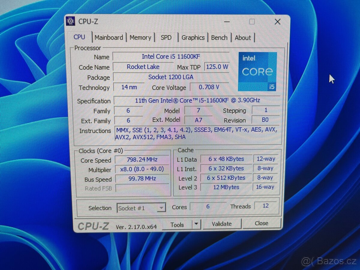 Herní PC – i5-11600KF / RX 6600 XT / 32GB RAM / 500GB SSD - 4