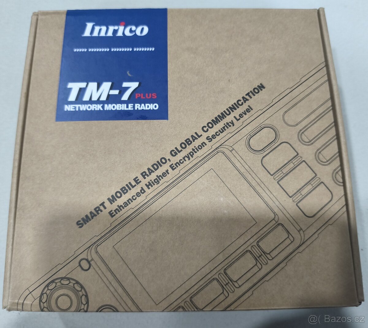 Vozidlová digitální radiostanice Inrico TM-7-PLUS LTE 4G - 4