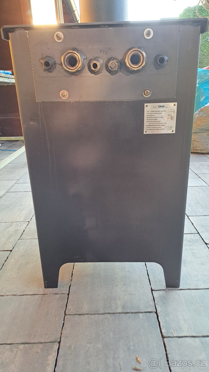 Krbová kamna s výměníkem Verner golemek - 4