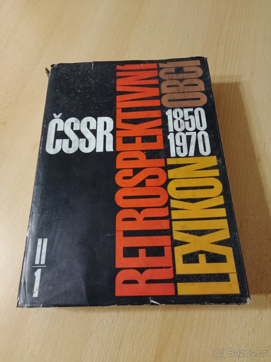 ČSSR retrospektivní lexikon obcí 1850-1970 - 4