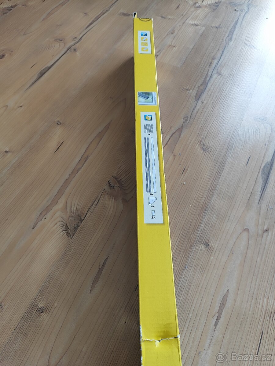 2x magnetická síť proti hmyzu do oken Schellenberg, 120x120 - 4