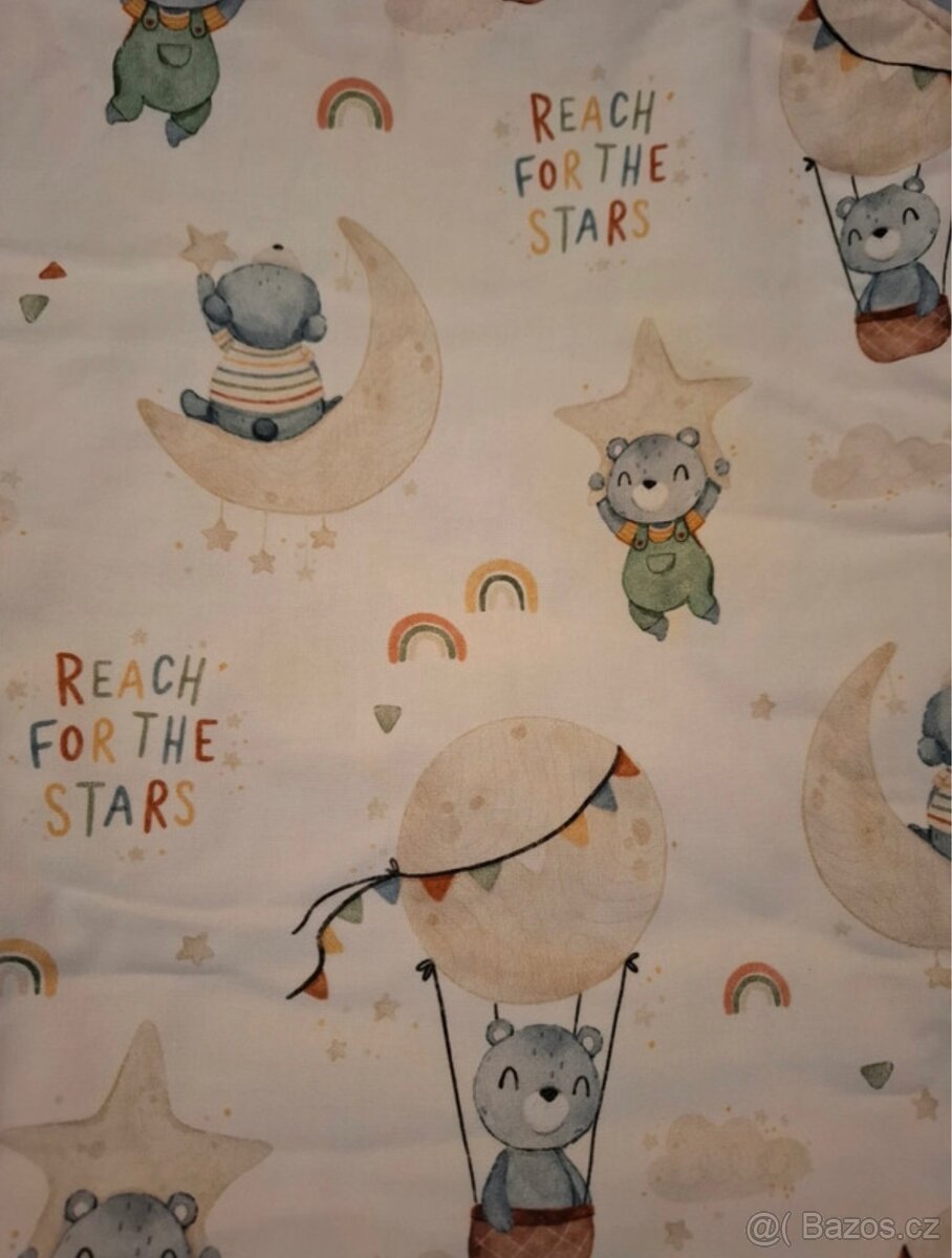 Set do postýlky - hnízdečko, mantinel, zavinovačka - 4