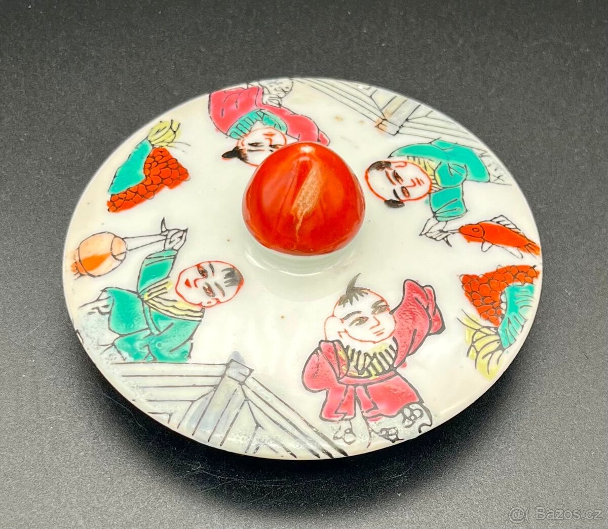 Čínská porcelánová dóza - 4