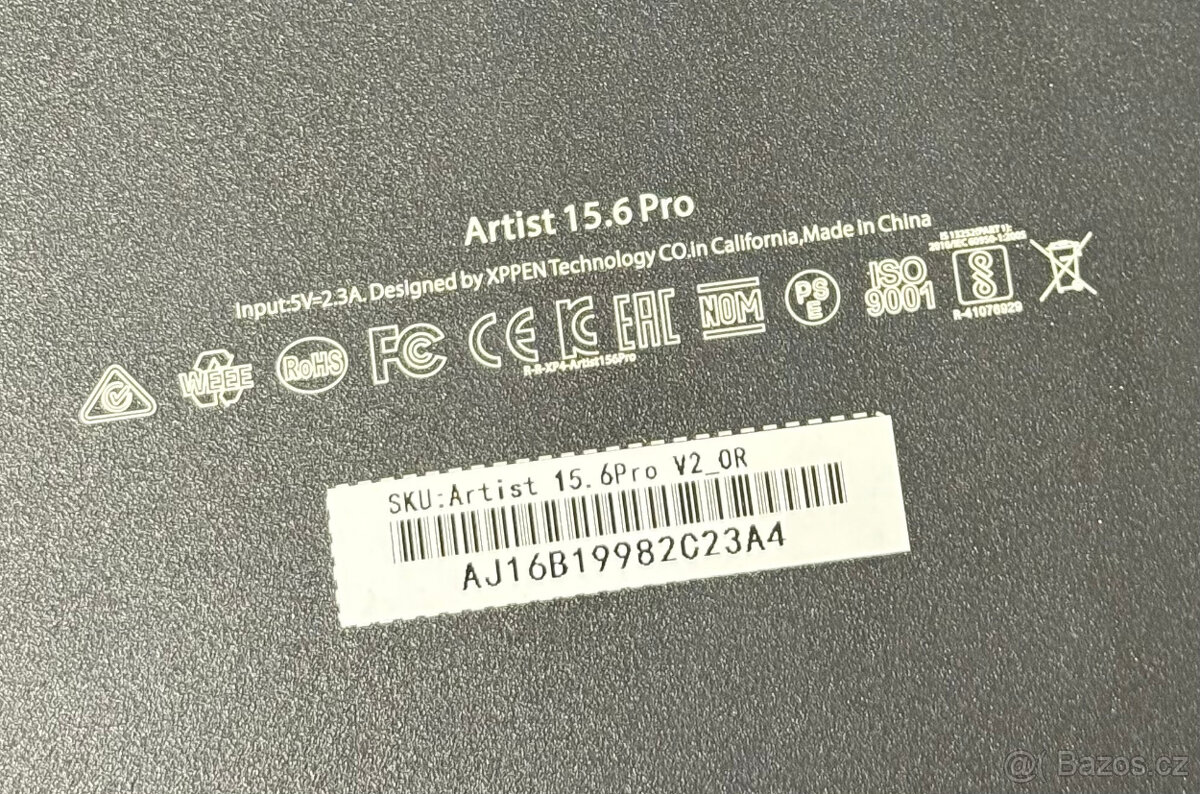 Grafický tablet XPPen Artist 15.6 PRO - 4