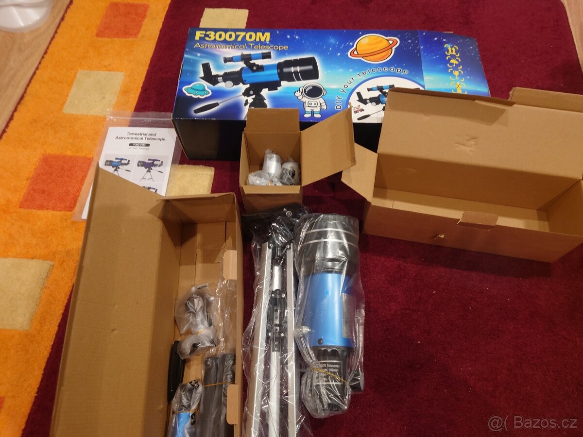 Teleskopický dalekohled nový. - 4
