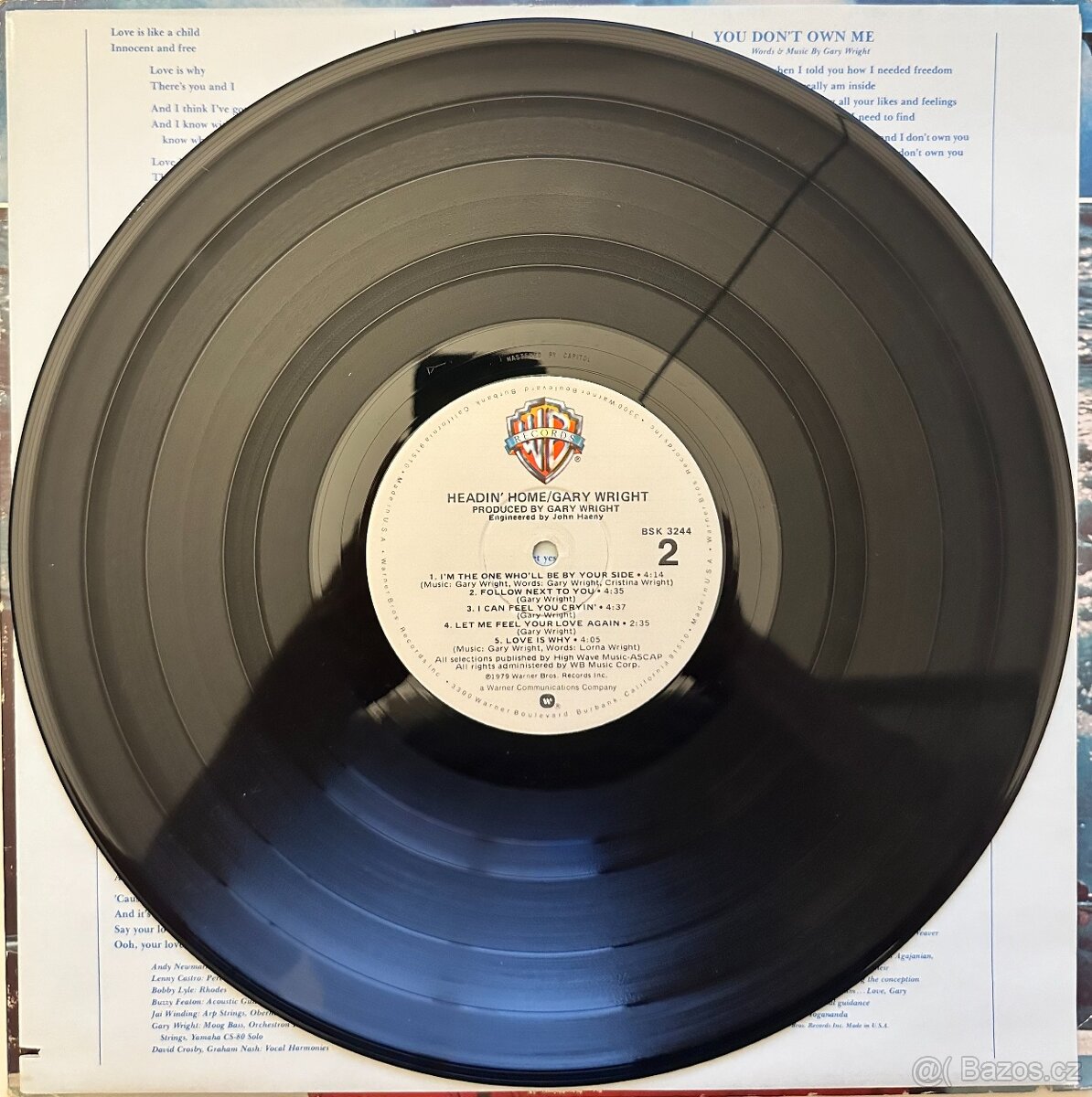 Gary Wright - Headin' Home (LP) - 4