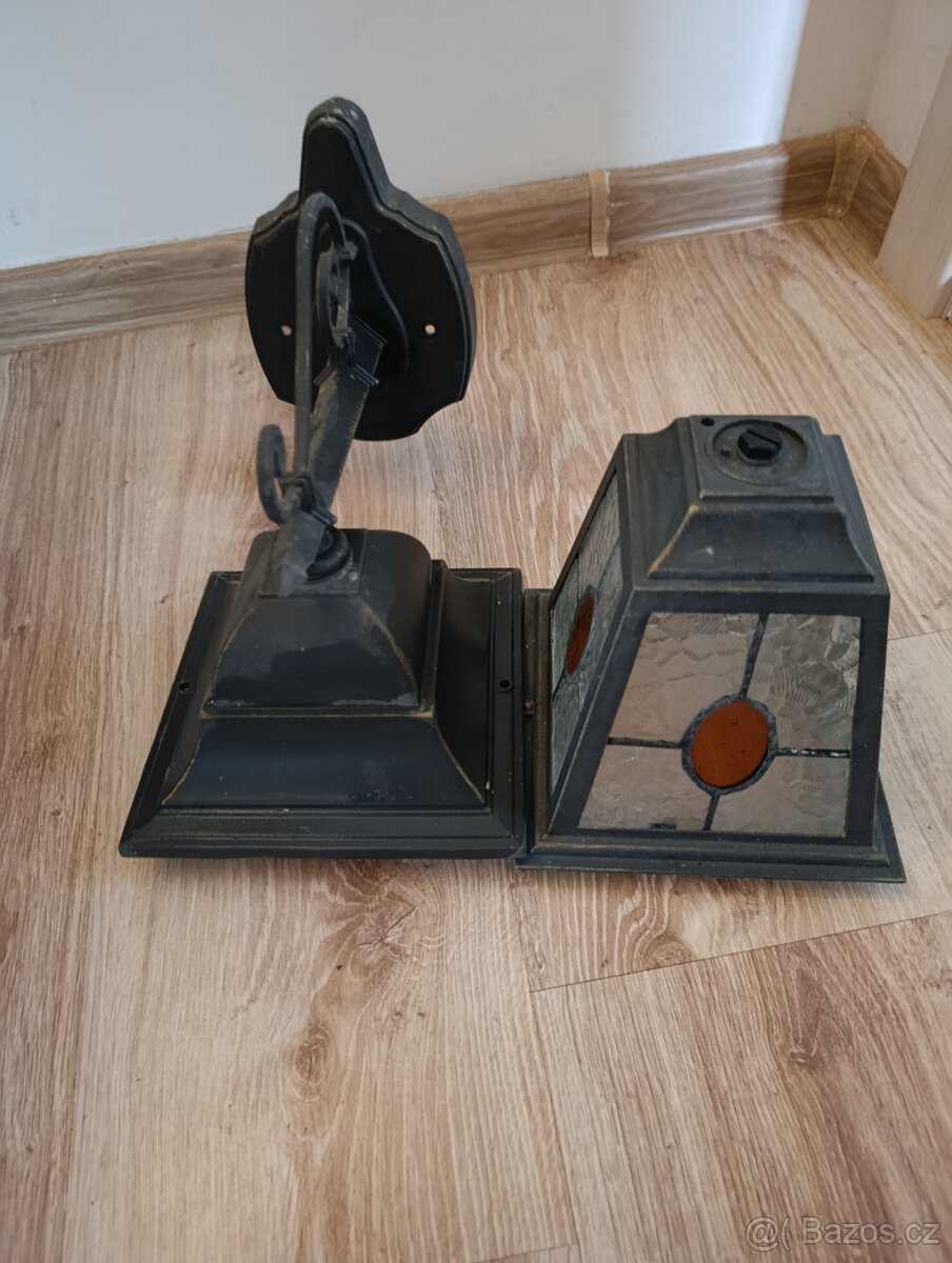 Prodám retro nástěnná svitilna - 4