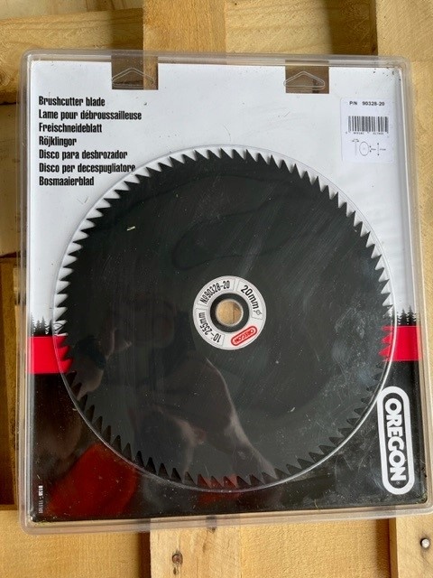 Žací nože do křovinořezu, středový otvor 20mm - 4