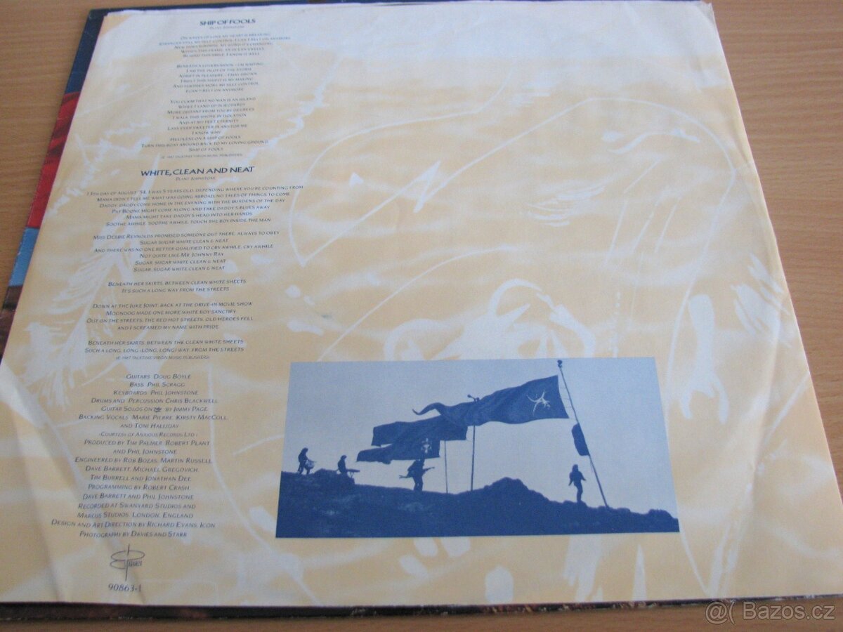 LP - ROBERT PLANT - NOW AND ZEN - ATLANTIC / 1988 - 4