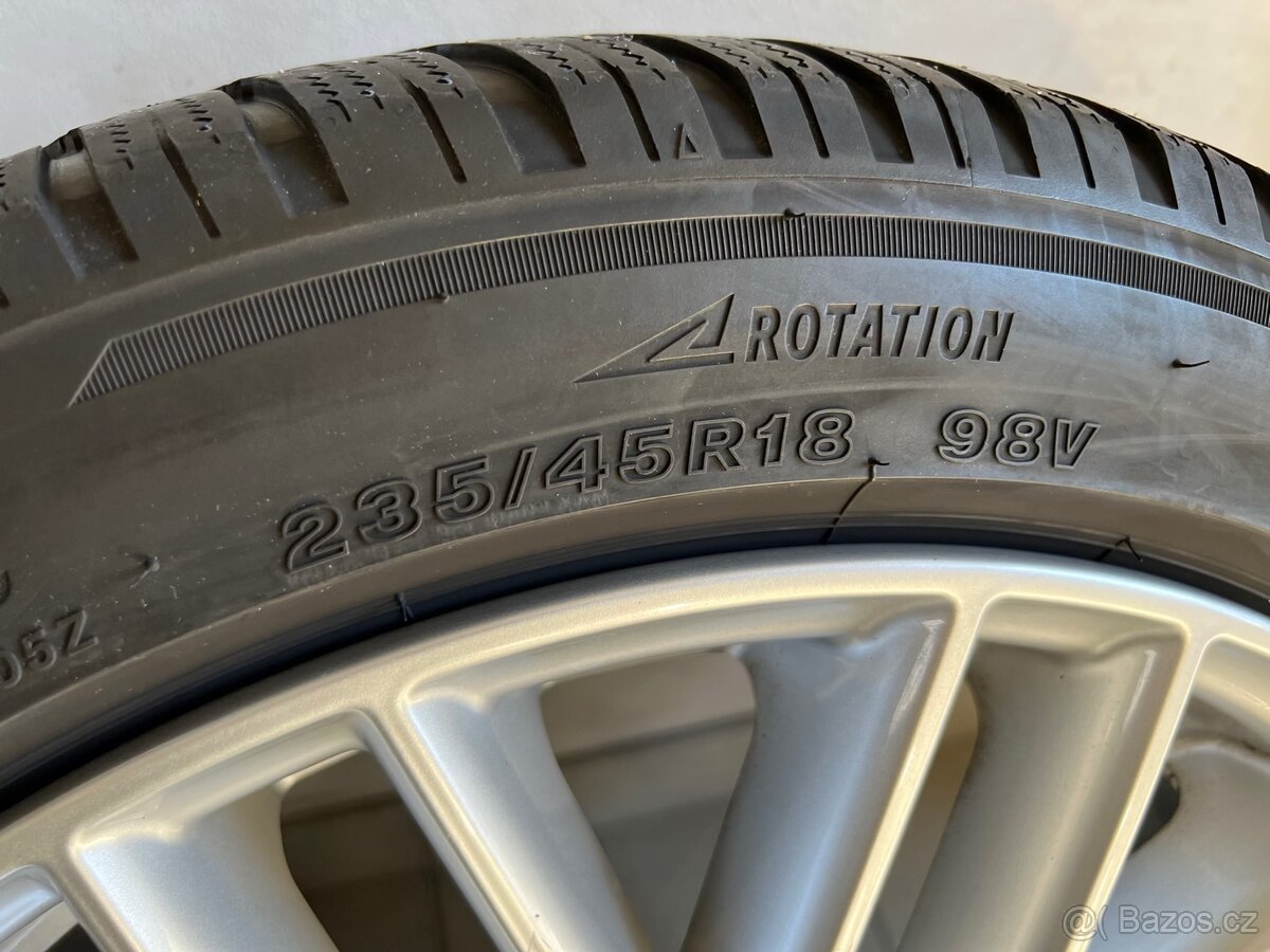 Alu kola BORBET BS5 5x112 18" 235/45 18 zimní - 4
