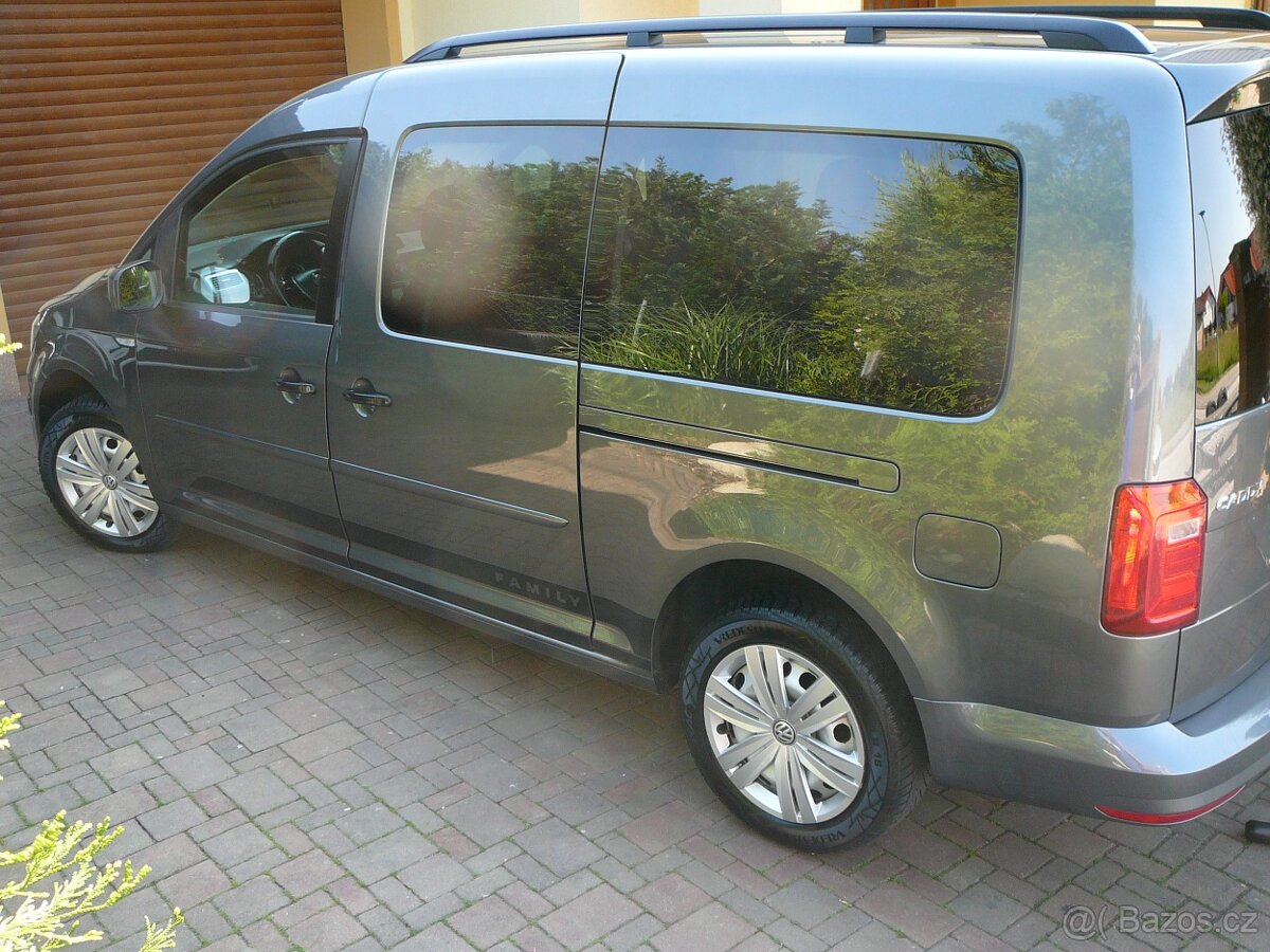 VW CADDY MAXI 2.0 TDI 110KW FAMILY KAMERA FRONTASIST TAŽNÉ - 4