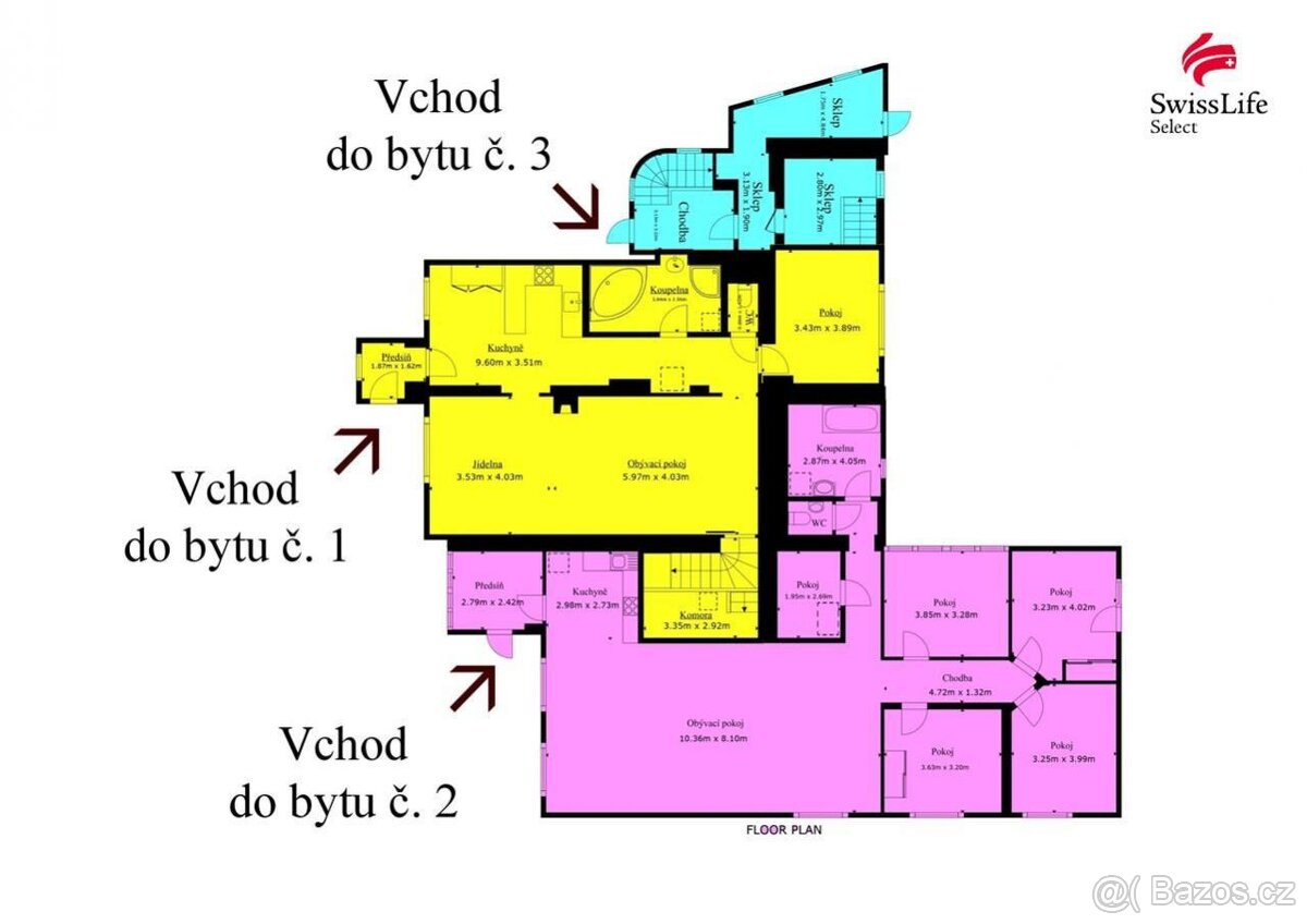 Prodej ubytovacího zařízení 1420 m2, Lánov - 4