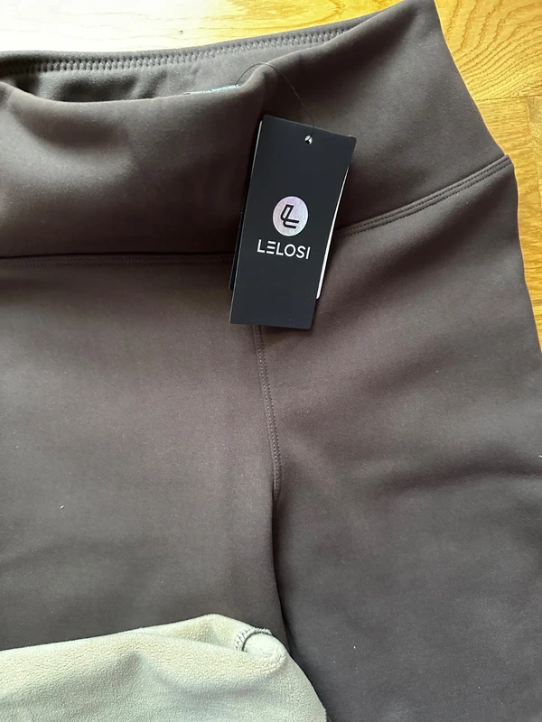 Lelosi zateplene leginy S Long hnede Nove - 4
