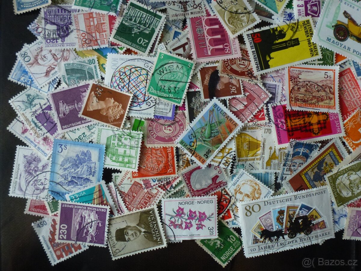 Poštovní známky cizina - 4