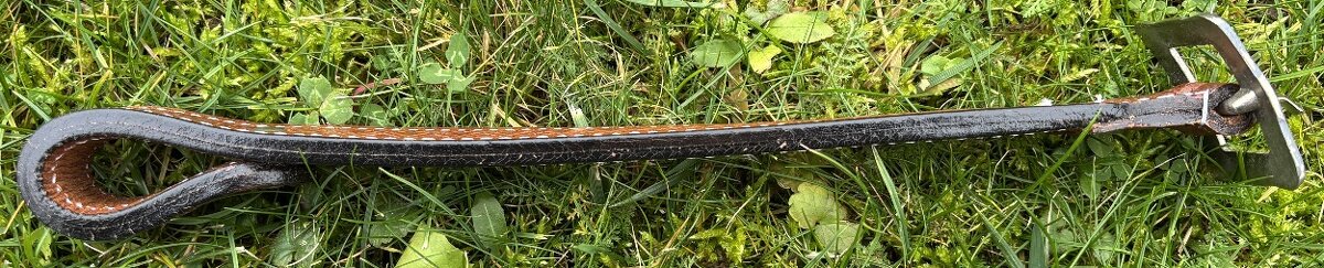 Westernová lícnice hnědá Basket - 4