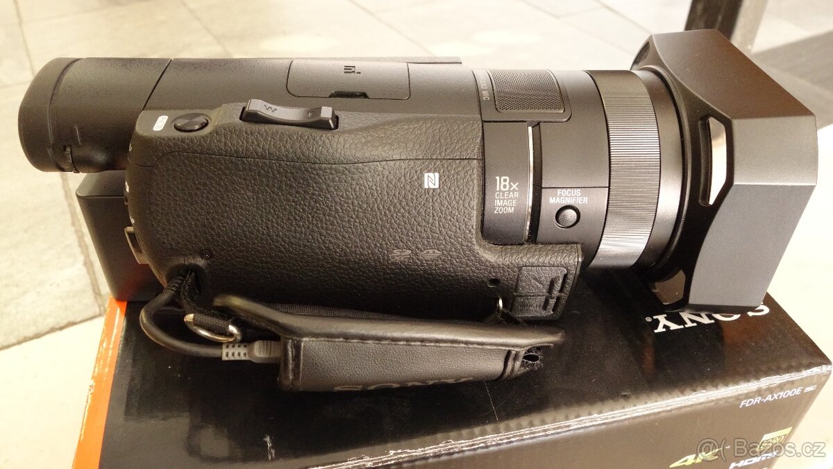 Sony FDR-AX100E, Full HD, 4K - 4