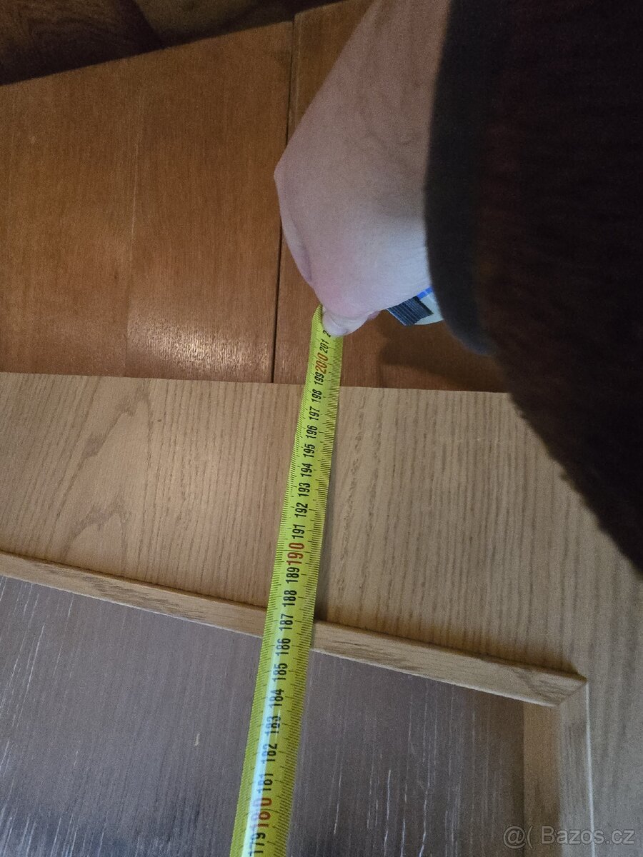 Interiérové prosklené dveře 75 cm - 4