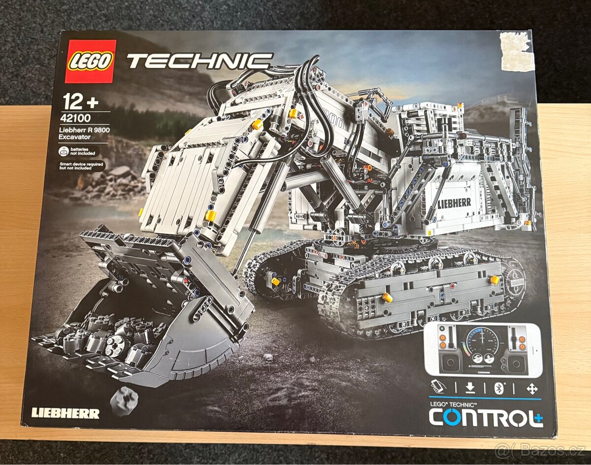 Lego Technic 42100 bagr Liebherr R 9800 - 4