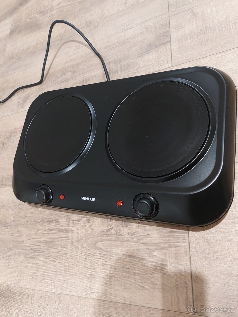 elektrický dvouplotýnkový vařič - 4