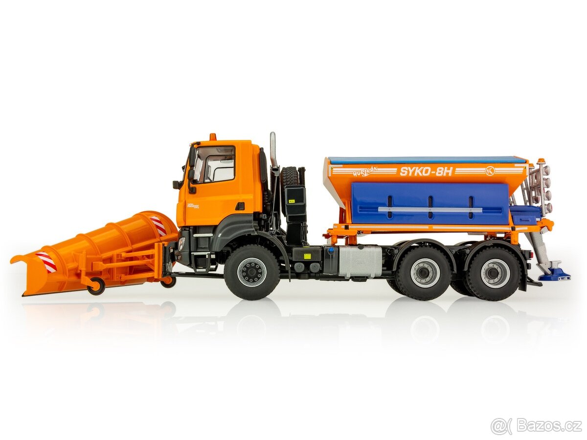 TATRA Phoenix 6x6 Sypač s radlicí - KADEN - 4