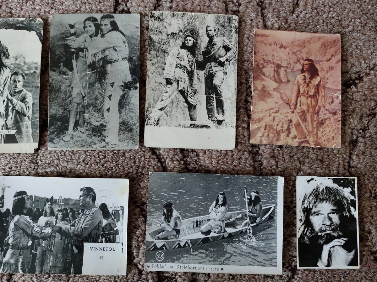 Čiernobiele fotky Vinnetou, 60 roky - 4