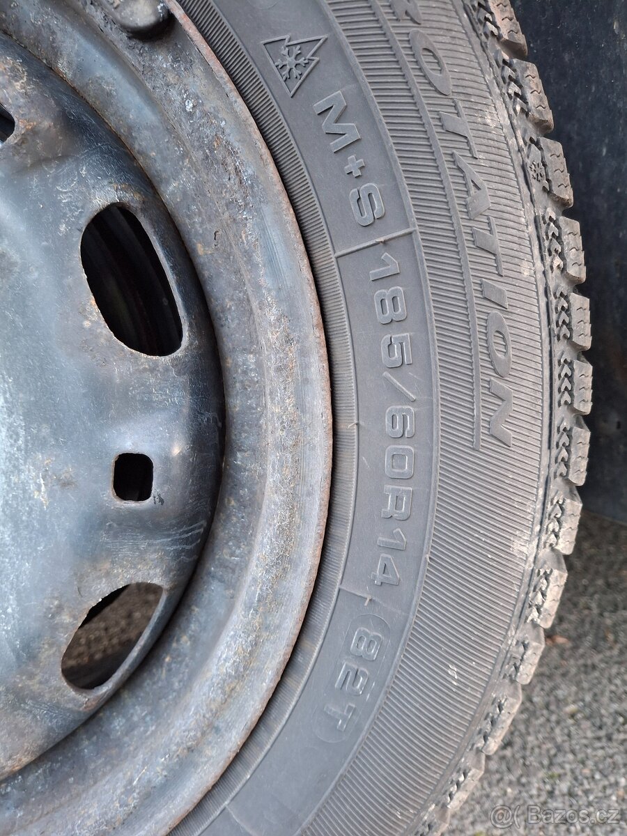 Zimní kola (pneumatiky) 185/60 R14 - 4