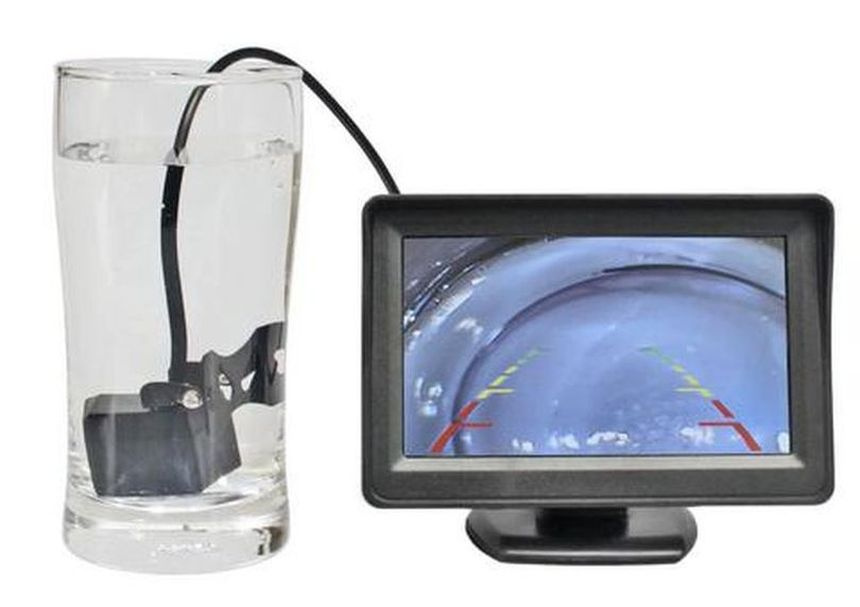 Auto parkovací zadní kamera+MonitorLCD,12V - 4