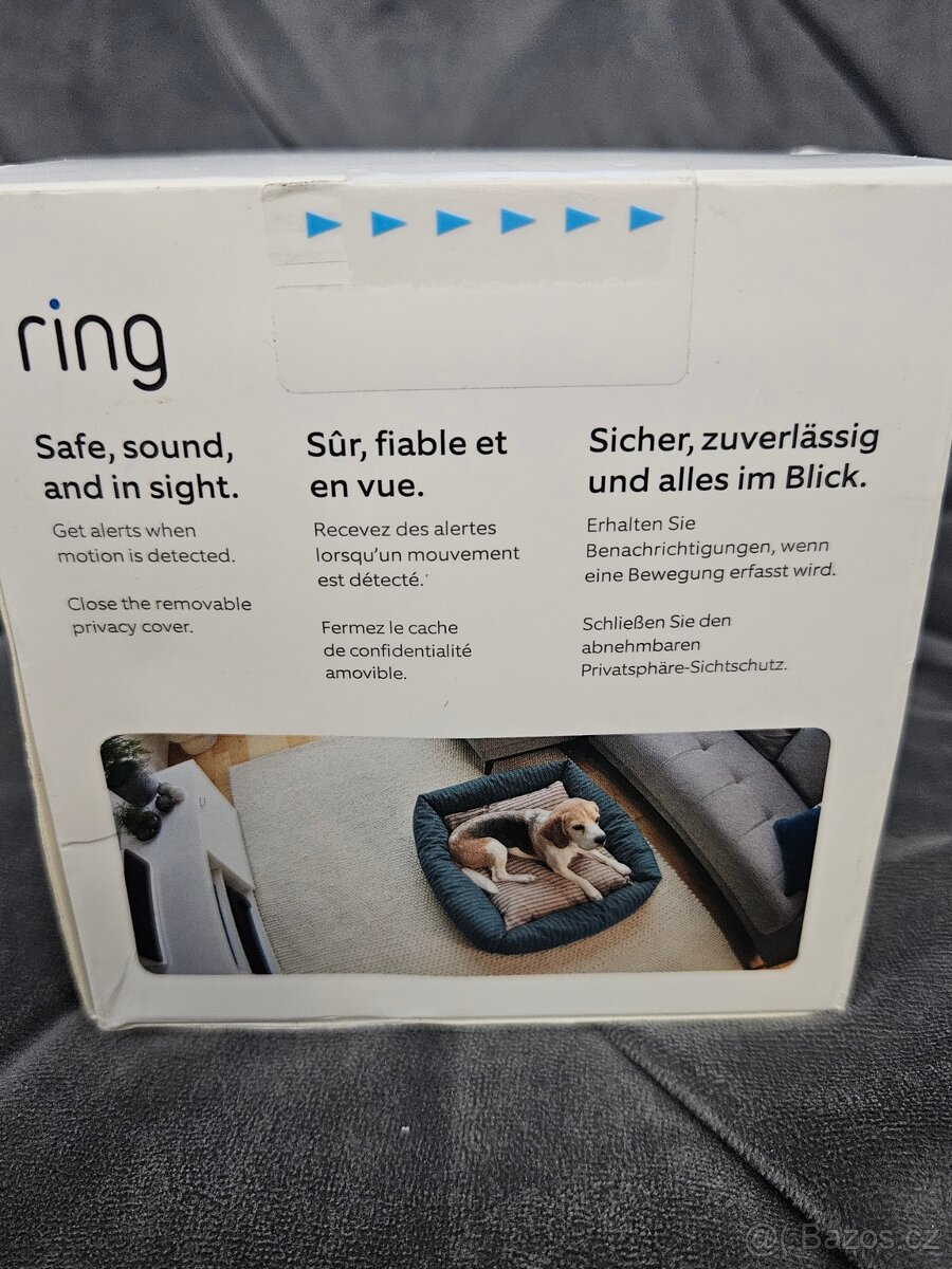 Chytrá kamera Ring Indoor Cam- nové jen rozbalené - 4