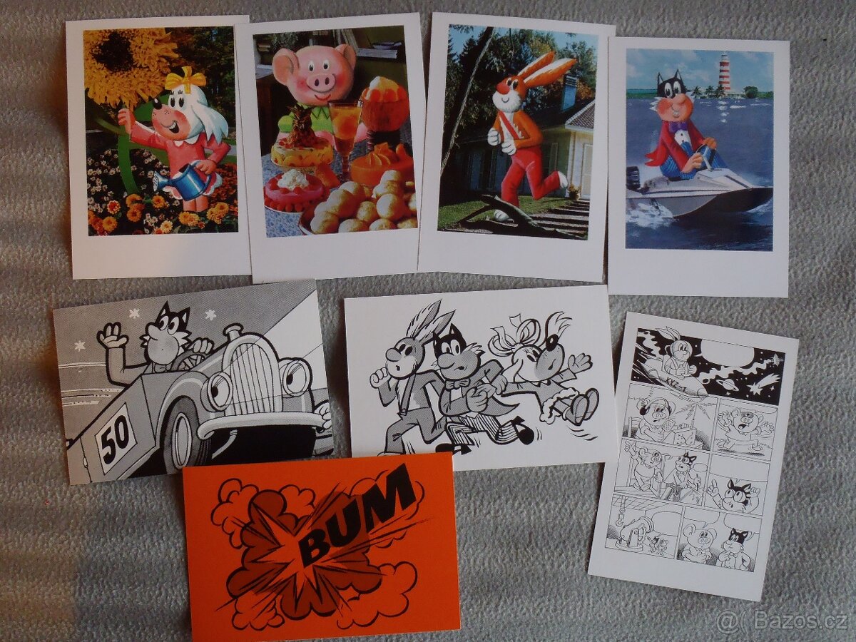 Čtyřlístek První půlstoletí v Třeskoprskách+desky+pohlednice - 4