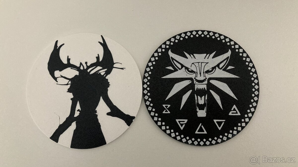 Zaklínač - The Witcher - Sada podtácků se stojanem - 4