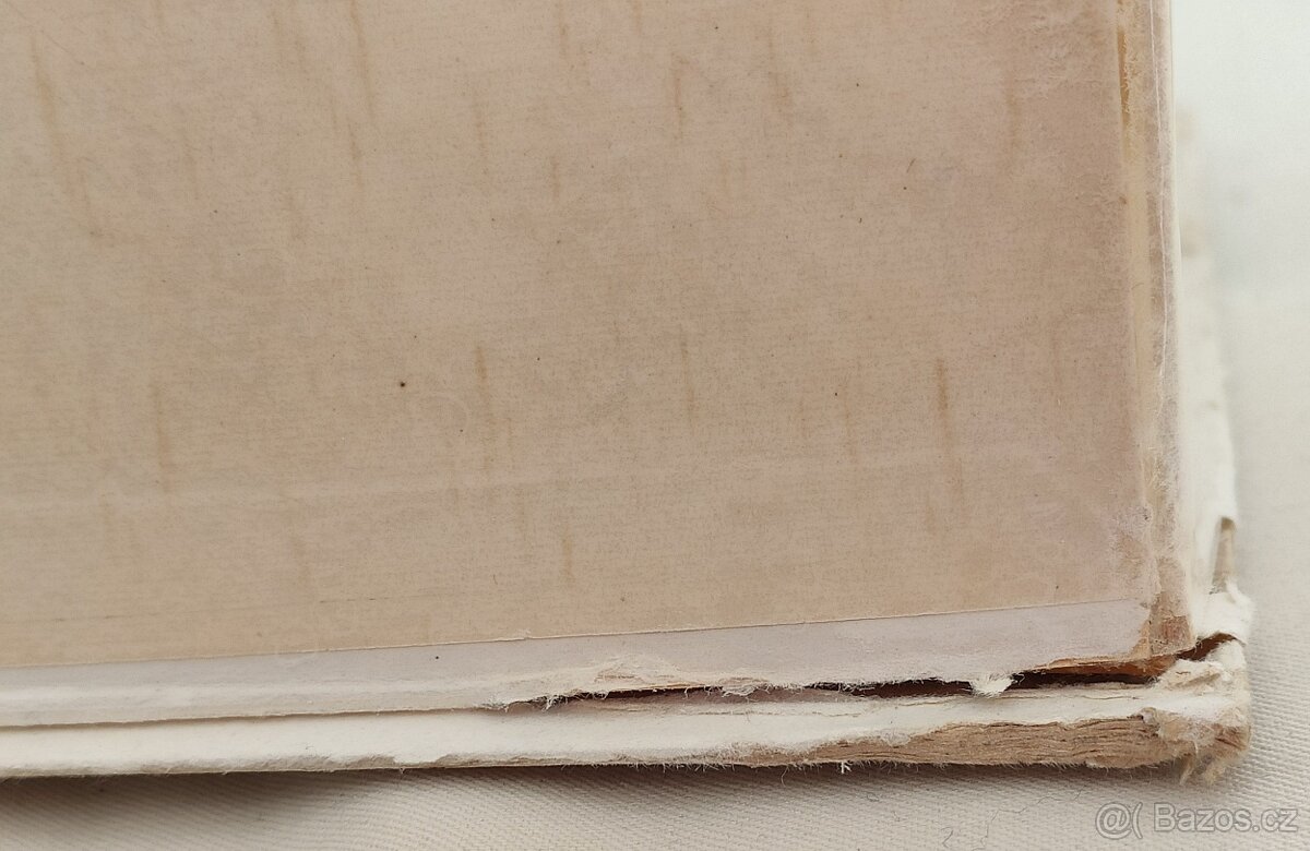 Retro sada dopisních papírů a obálek - 4