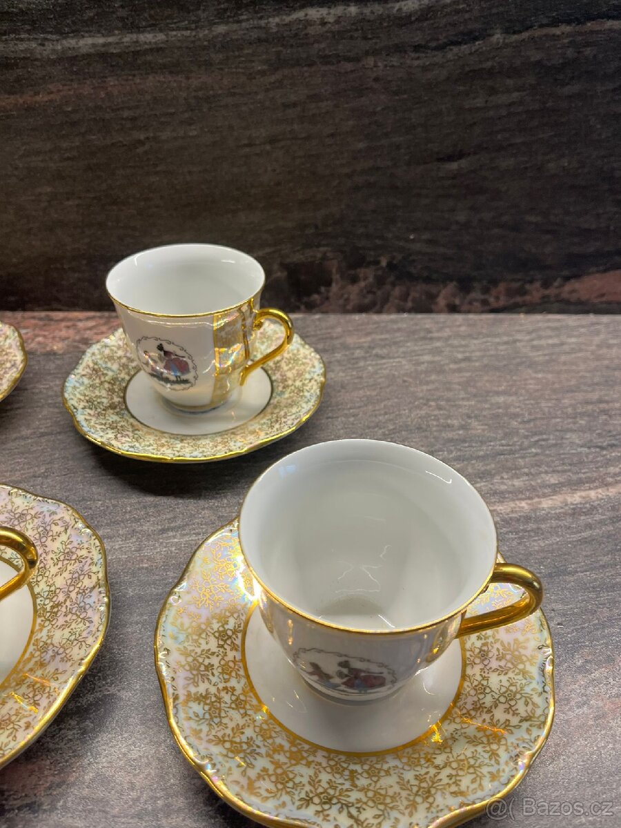 Porcelánová souprava - made in Czechoslovakia - 4