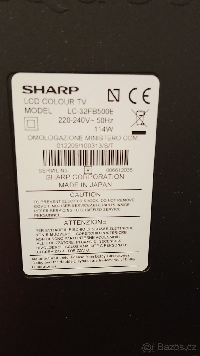 Sharp tv - 4