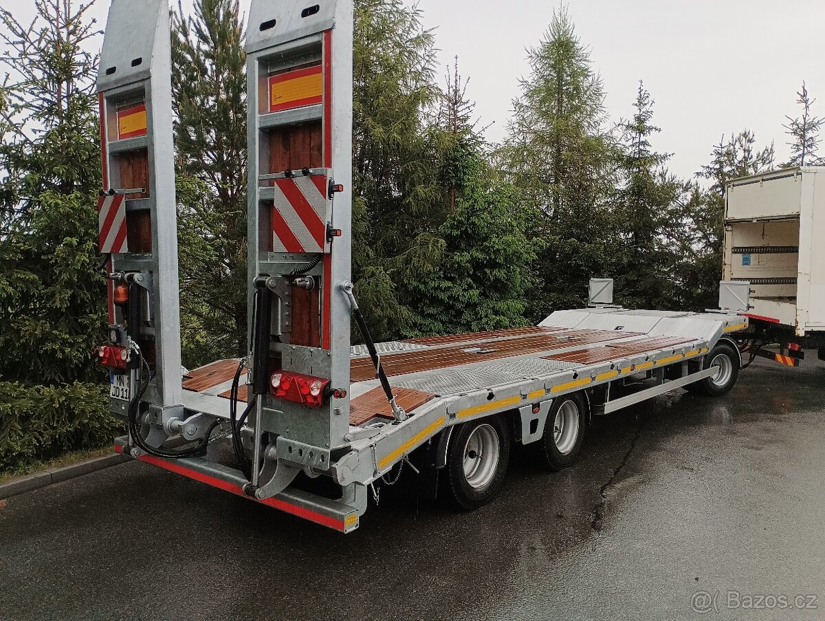 Přívěs na stroje kompresory vrtné soupravy - 4
