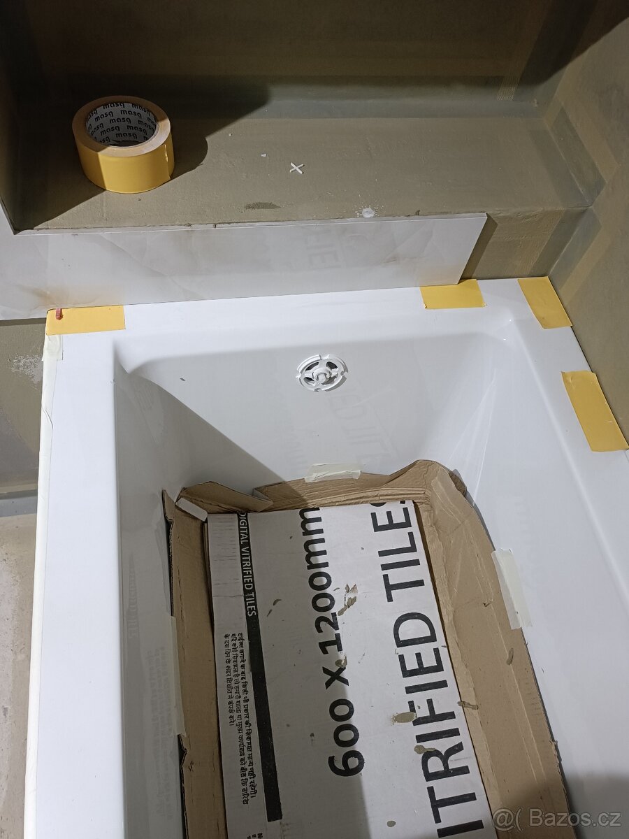 Akrylátová vana 150x70 nová - 4