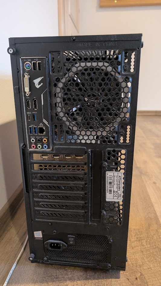 Herní PC - intel core i7 9700F 3Ghz, 16 GB RAM, NVIDIA Gefor - 4