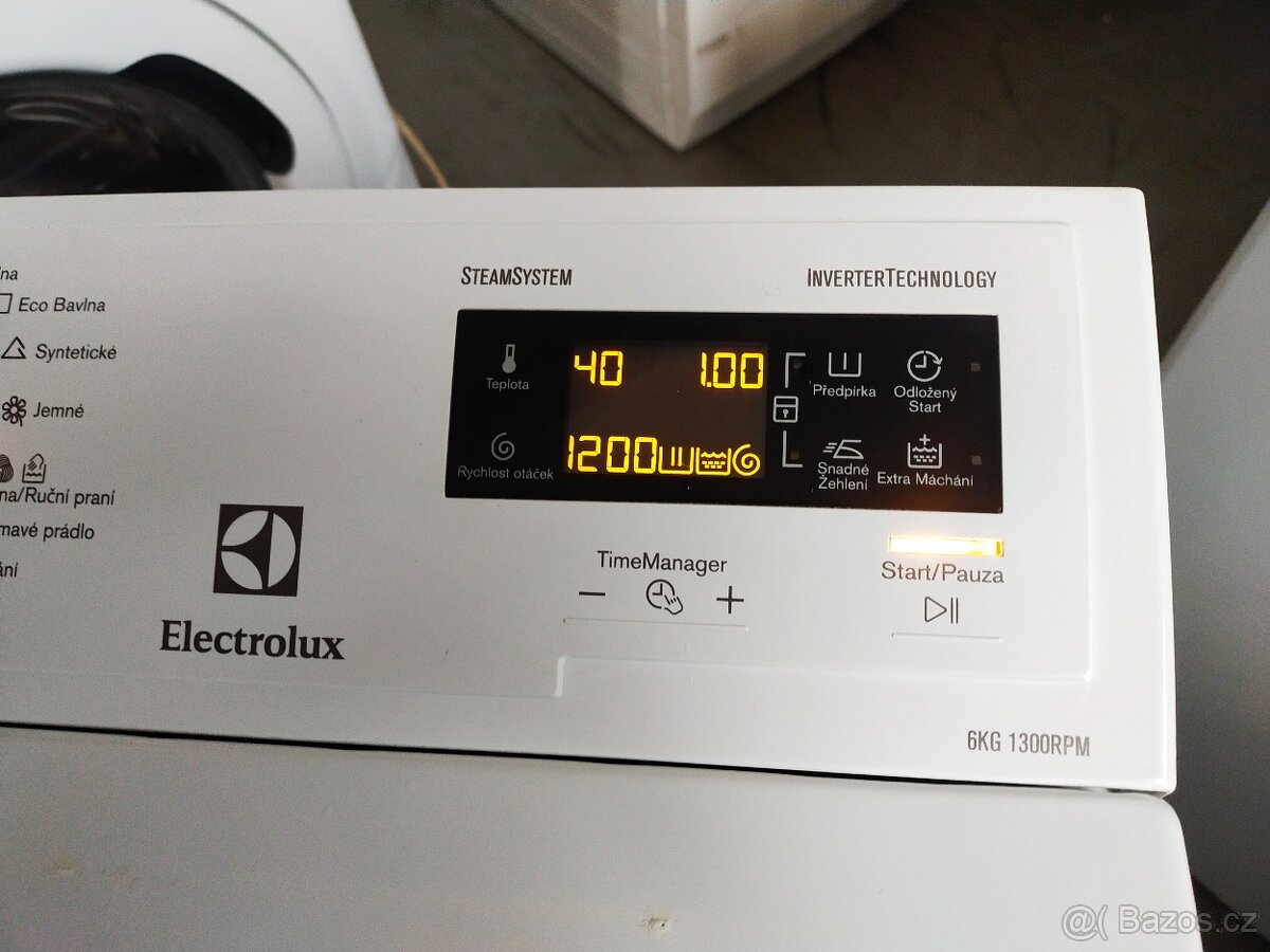Prodám plně funkční digitální pračku značky Electrolux na 6 - 4
