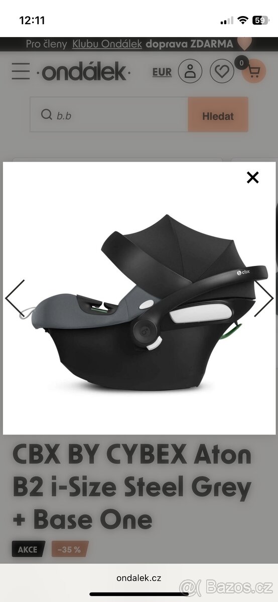 Autosedačka CYBEX ATON B2 - 4