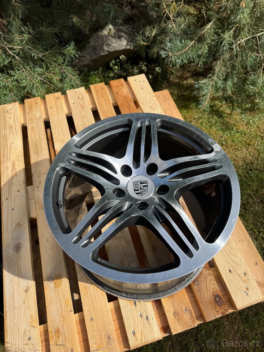 Porsche 911 alu kola r19 5x130 turbo dvourozměr - 4