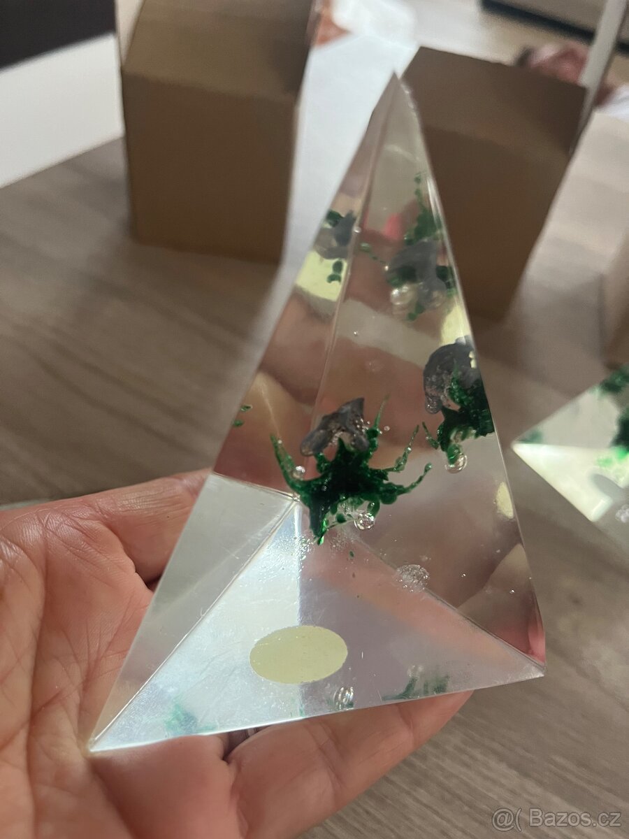 Skleněné dekorativní pyramidy - 4