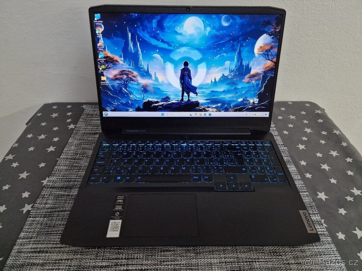 8 Jádrový Lenovo Ideapad Gaming 3 na hry filmy hudbu atd - 4