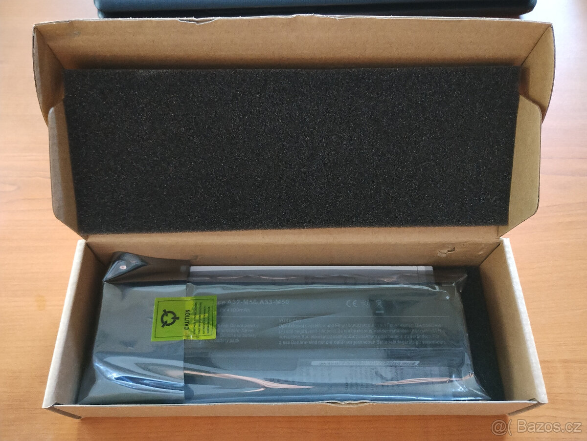 baterie A32-M50 do notebooků Asus N53,M50,N61 (2hod) nové - 4