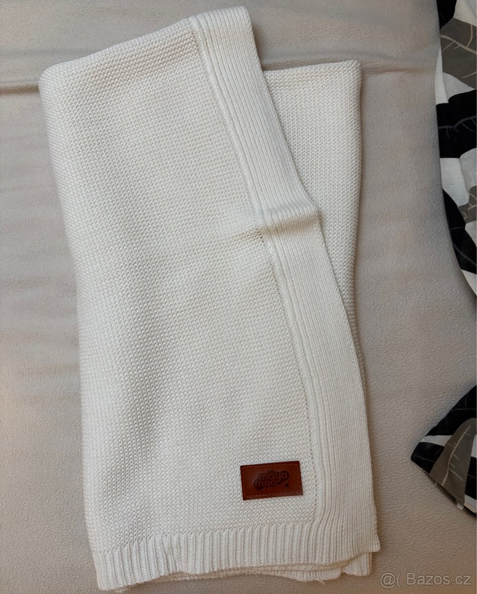 Zavinovačka, deka, pletená deka - 4