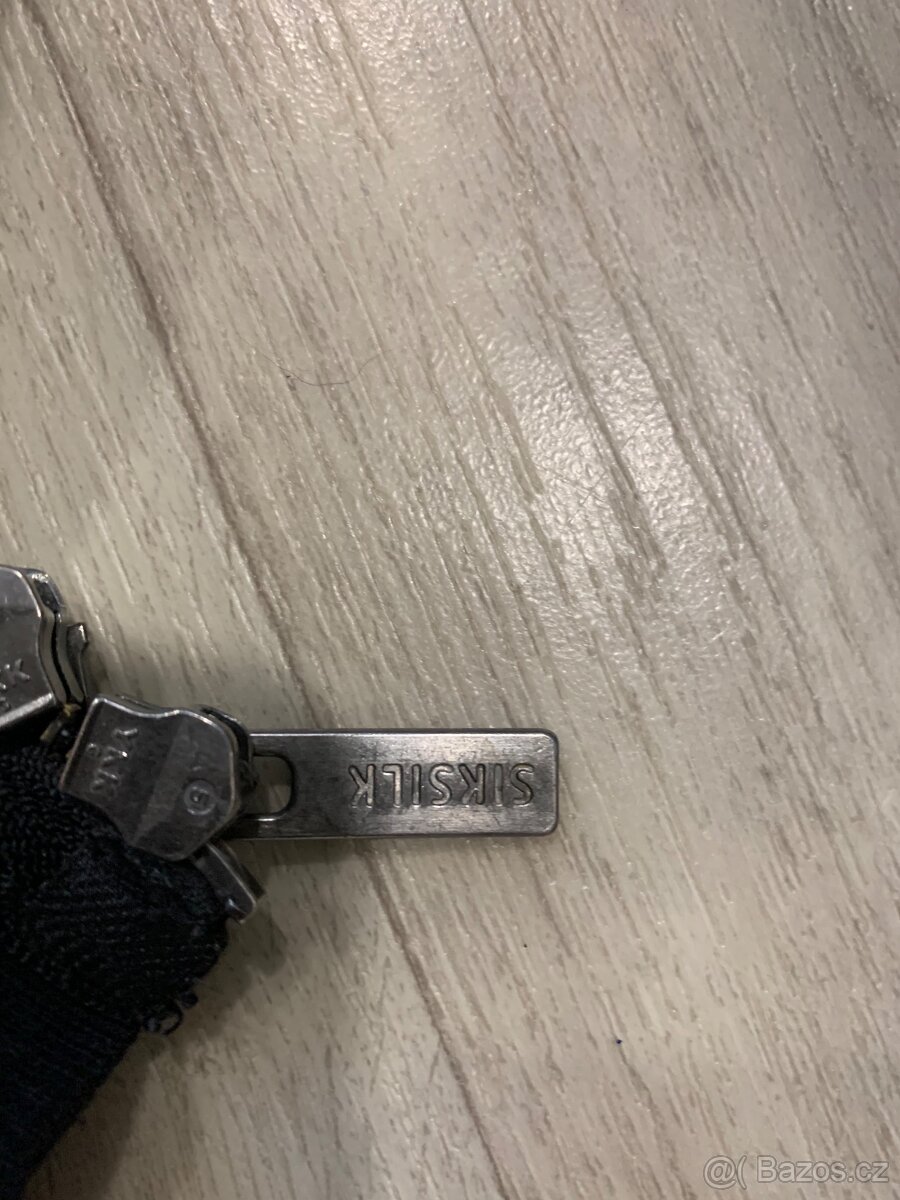 Pánská mikina SikSilk, černá, zip, vel.L - 4