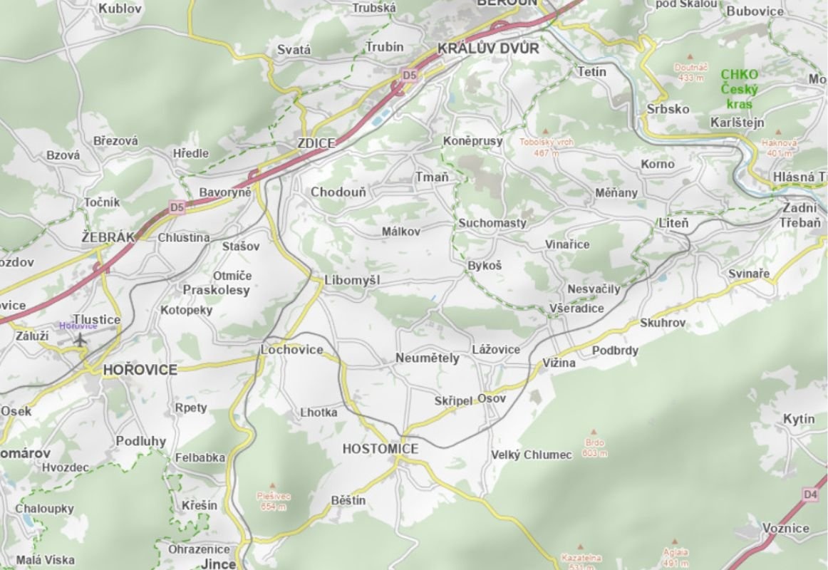 Prodej podílu 1/2 pole 2 204 m², Neumětely - 4